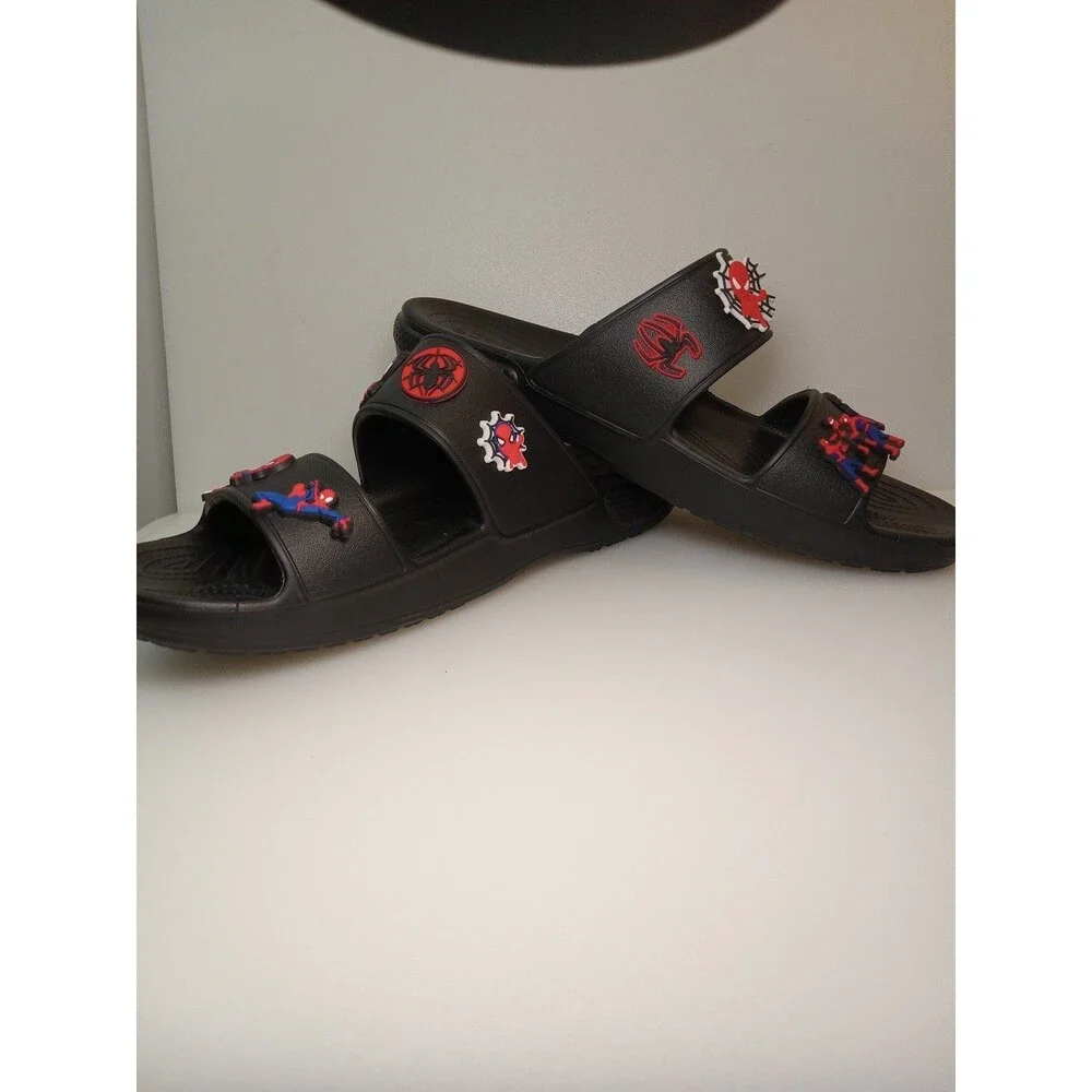 Crocs Spiderman Slip On Marvel Sandals Men's size 11